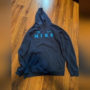 Nike Boys Navy Blue Hoodie Sweater